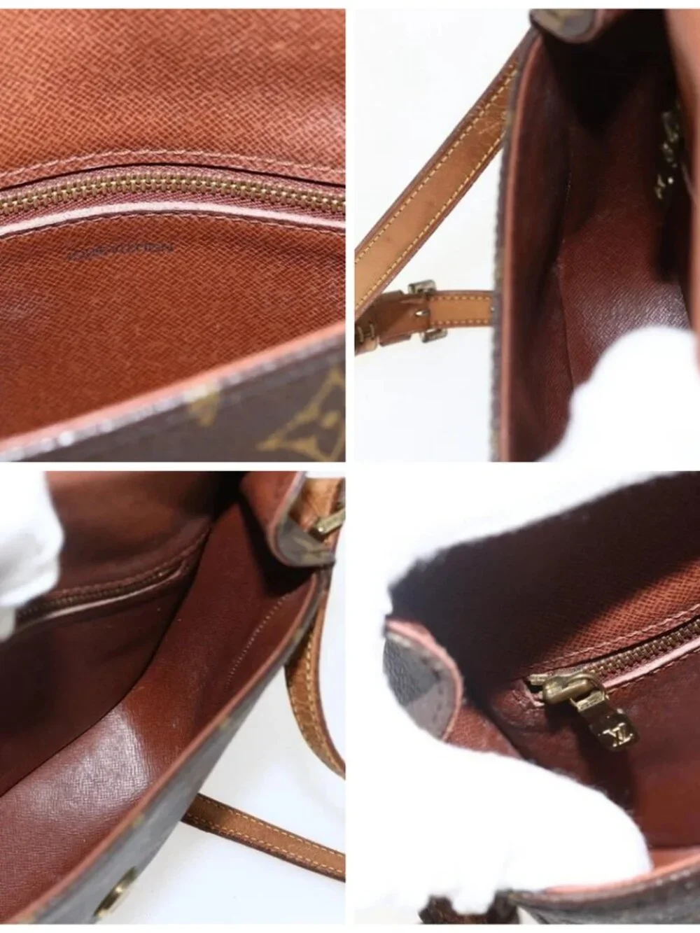 LOUIS VUITTON Monogram Saint Cloud MM Shoulder Bag M51243 LV Auth 169871 - Picture 15 of 16